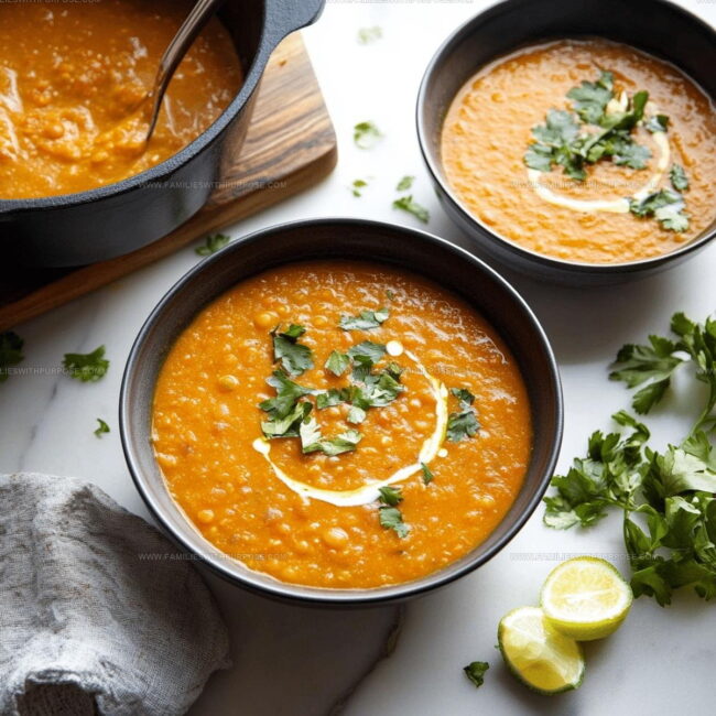 Notes For Best Results With Red Lentils