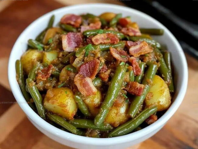 Ranch Green Beans and Potatoes Cooking Method