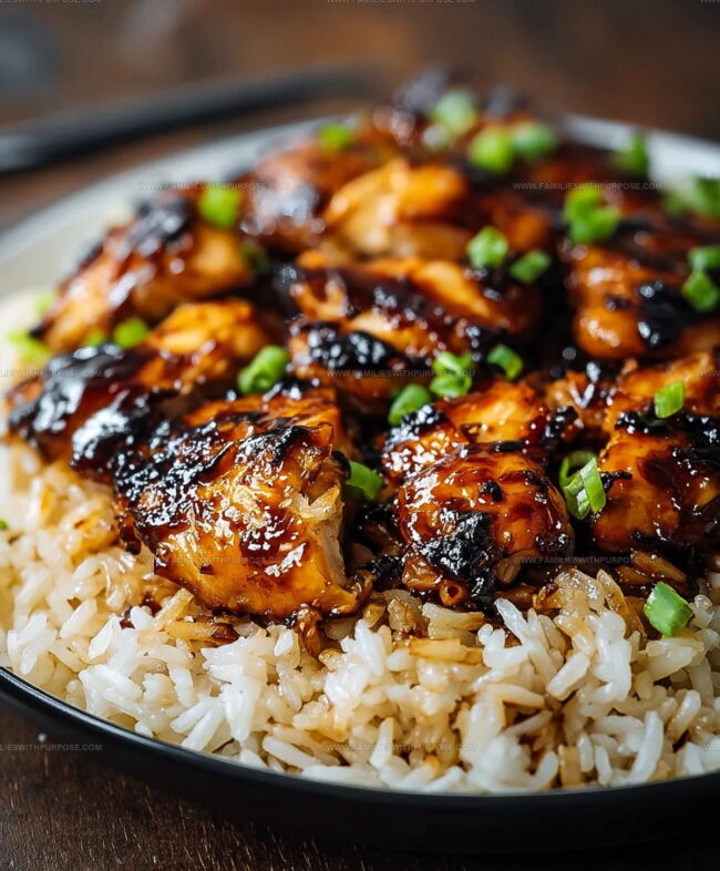How to Prepare Honey BBQ Chicken Rice
