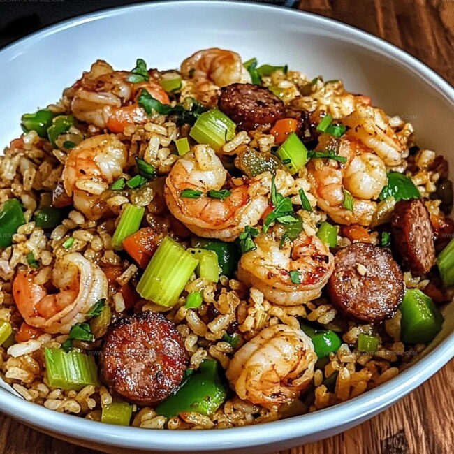 How Do You Prepare Shrimp Sausage Dirty Rice