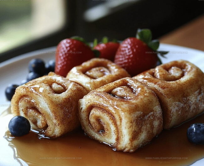 Cooking Tips for Cinnamon Roll French Toast Roll-Ups