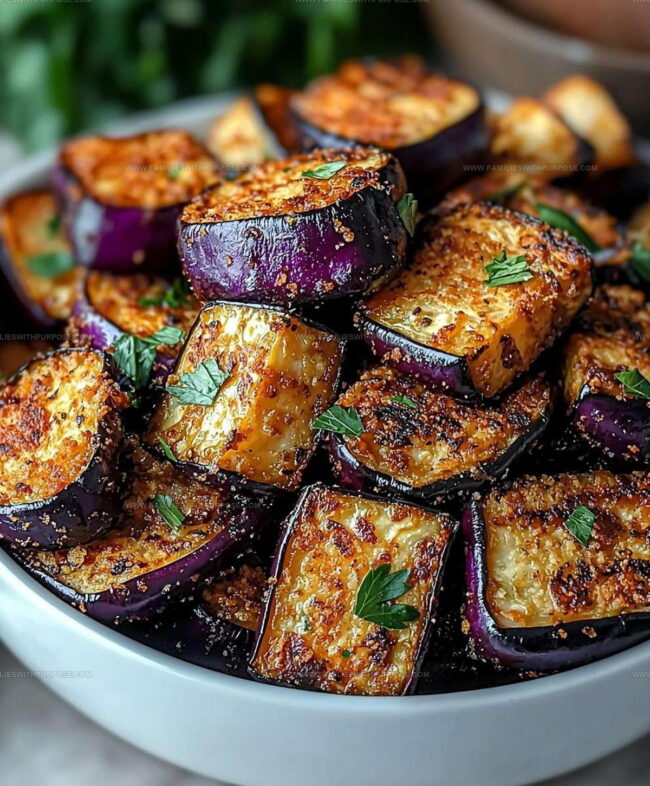 Step by Step Instructions for Frying Eggplant