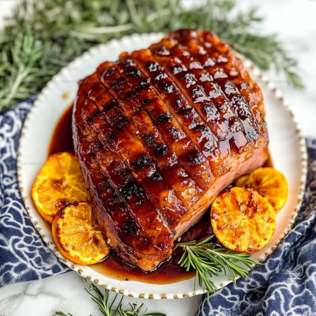 Key Cooking Moves for Bourbon Glazed Ham Steak