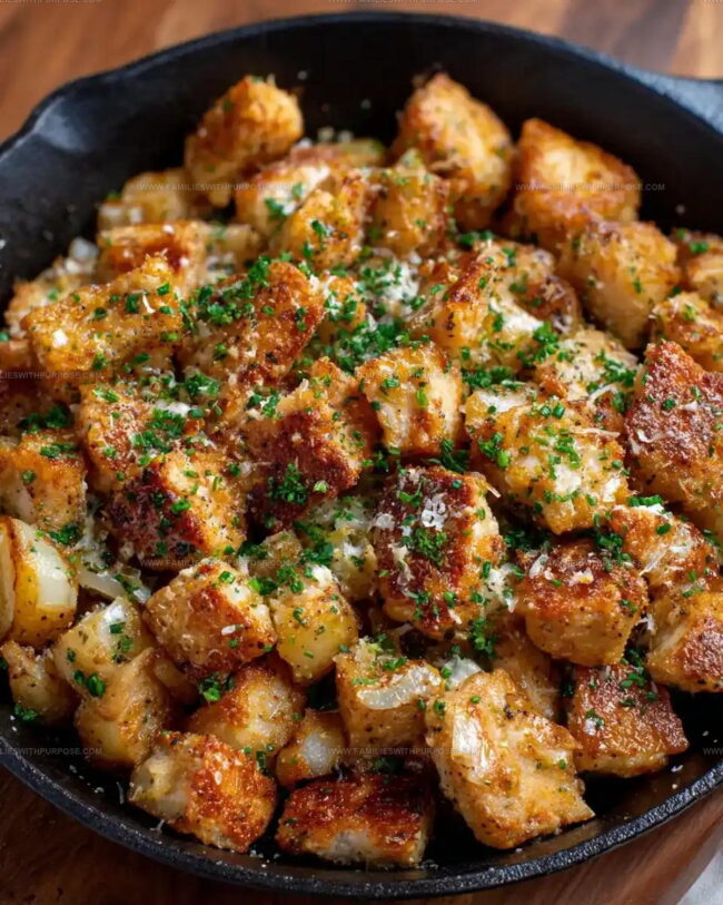 How To Make Garlic Parmesan Chicken and Potato Skillet