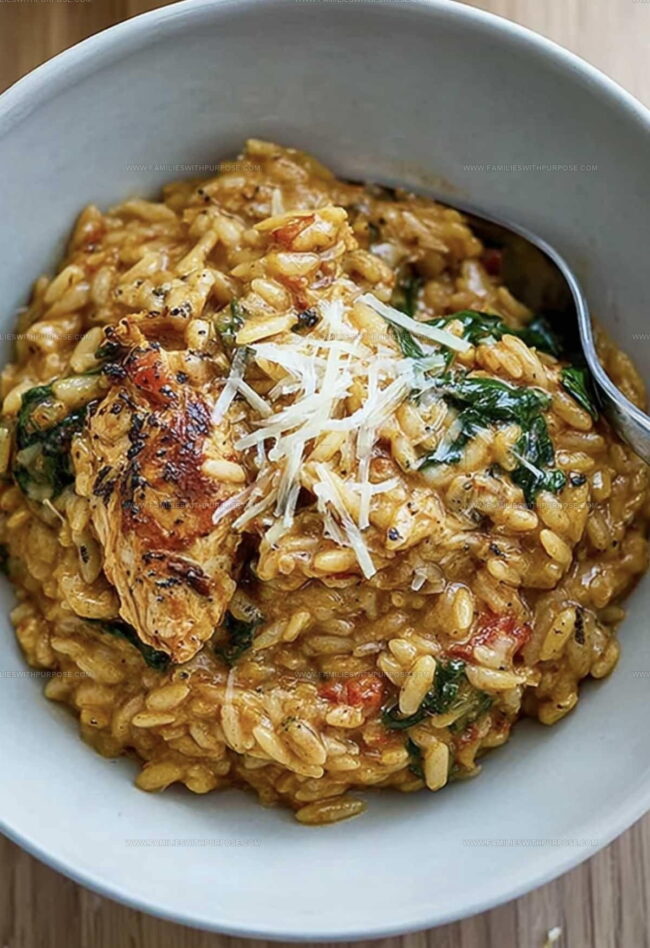 Creamy Marry Me Chicken Risoni Cooking Directions