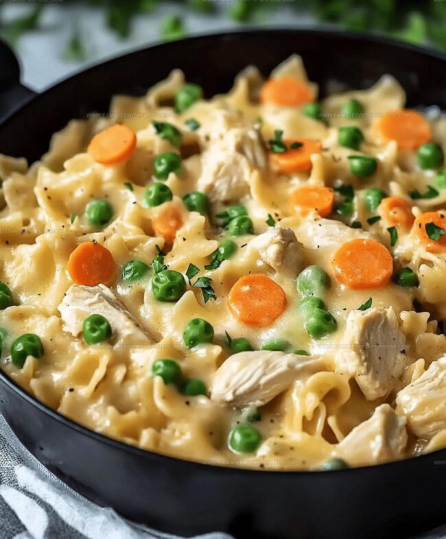 Notes For Best Results With Chicken Pot Pie Noodle Skillet