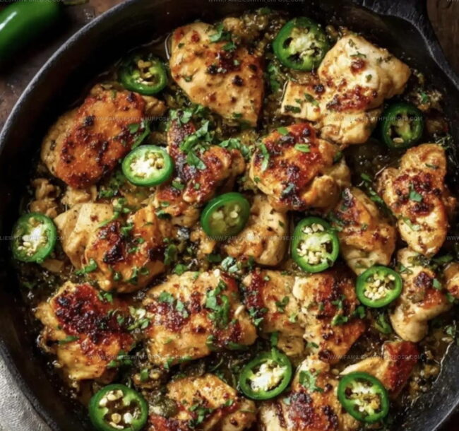 Guidelines For Storing Skillet Jalapeno Chicken