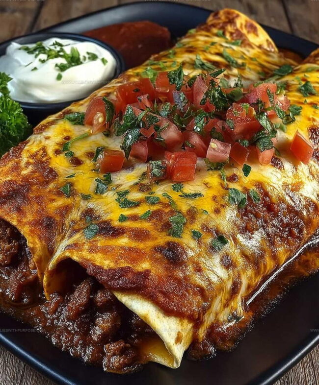 Baking Instructions for Pizza Enchiladas