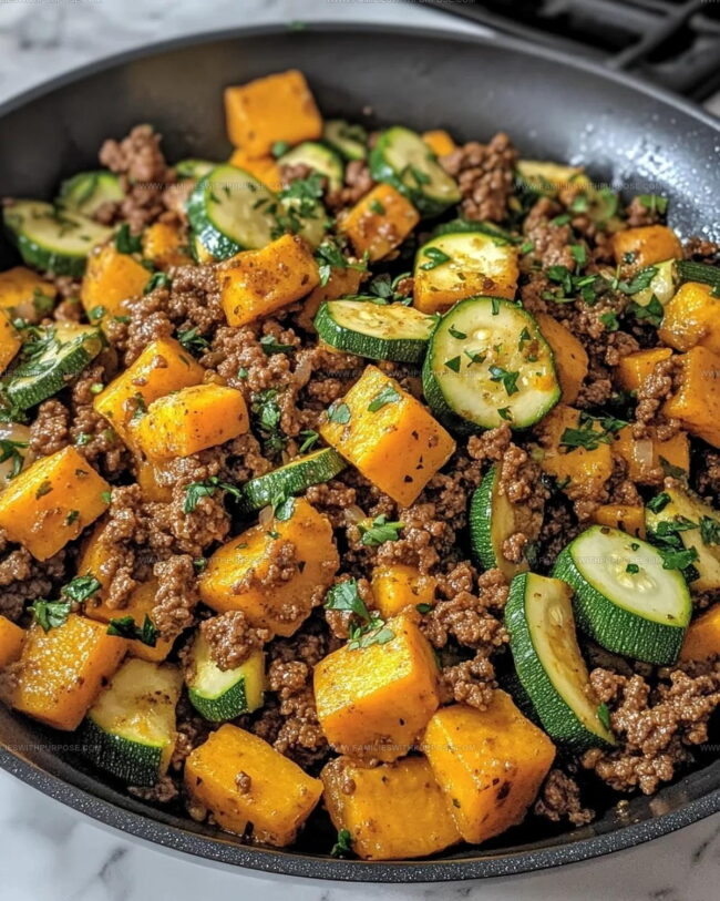 Smart Tips For Ground Beef Zucchini Sweet Potato Skillet