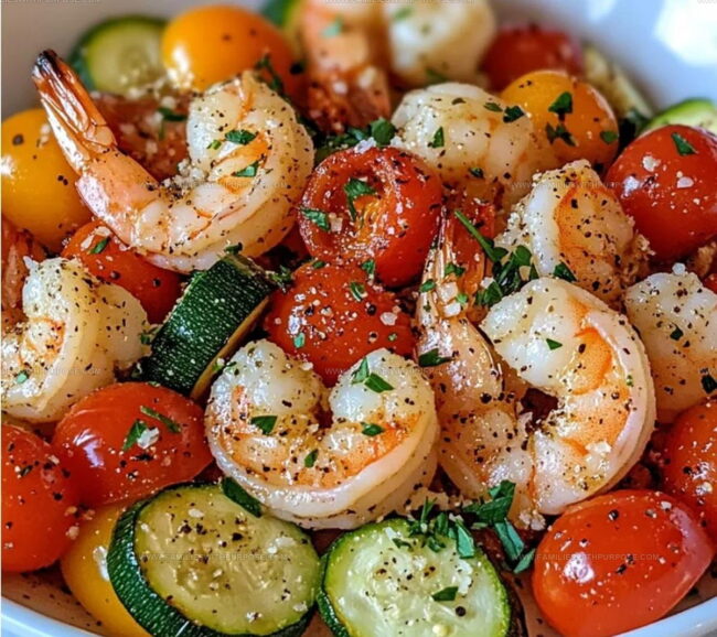 How to Cook Garlic Parmesan Shrimp and Veggies