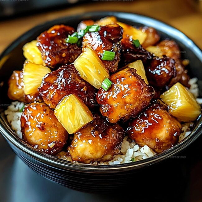 Preparation Steps for Brown Sugar Pineapple Chicken