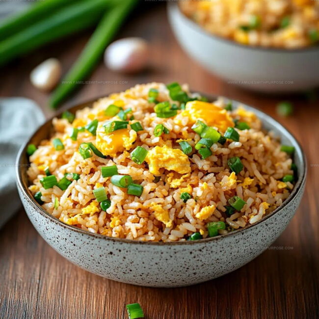 Recipe Highlights of Classic Fried Rice with Eggs