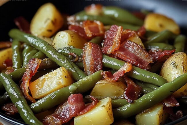 Basic Preparation Steps for Ranch Green Beans and Potatoes