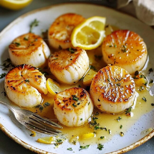The Treat Factor of Making Lemon Butter Scallops