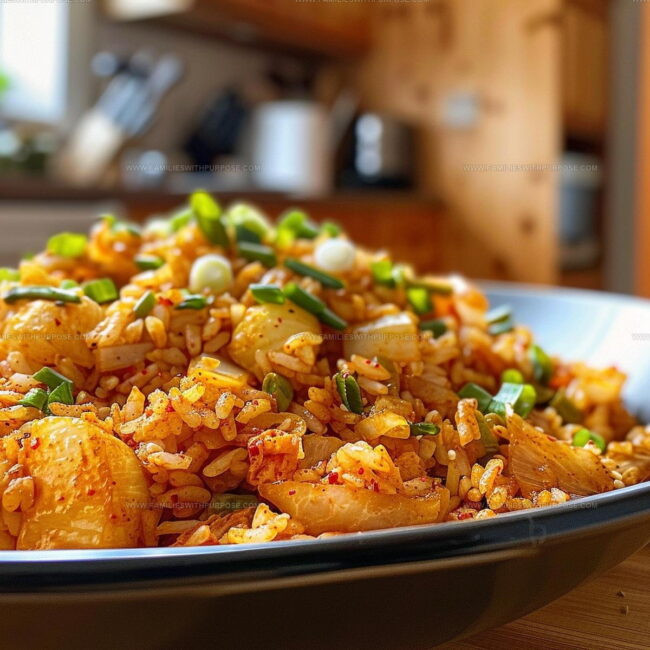 Cooking Method for Classic Kimchi Fried Rice