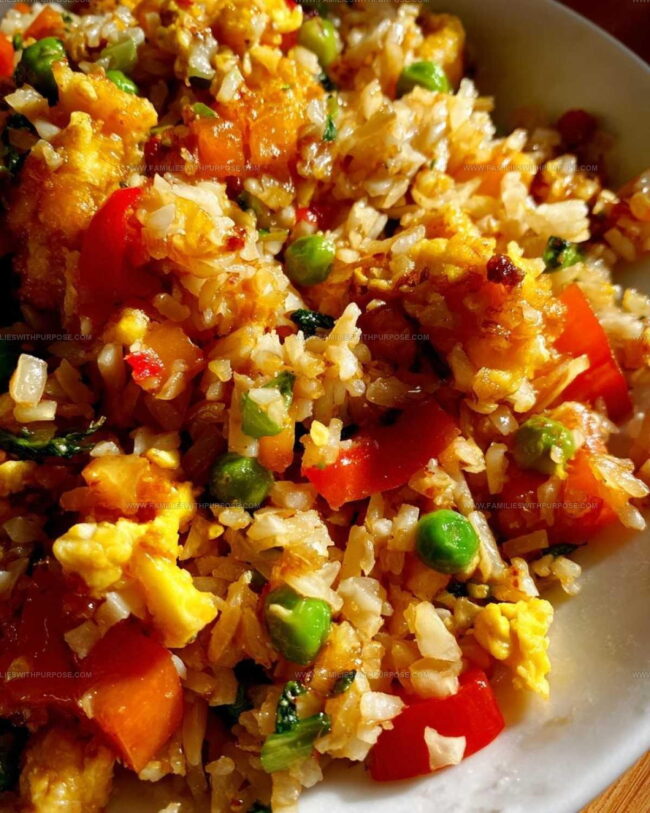 Quick Recipe Method For Cauliflower Rice Stir Fry