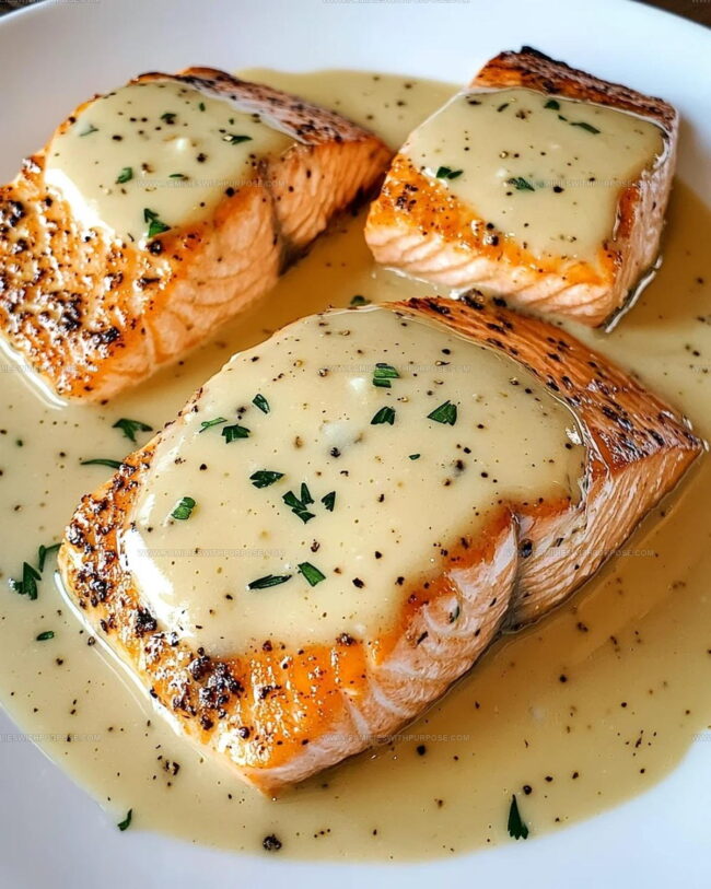 Creamy Garlic Butter Salmon Storage Care
