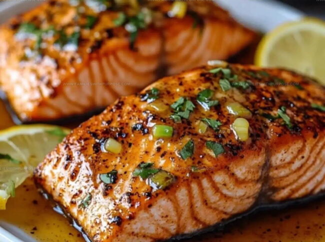 Steps Behind A Spicy-Sweet Fillet