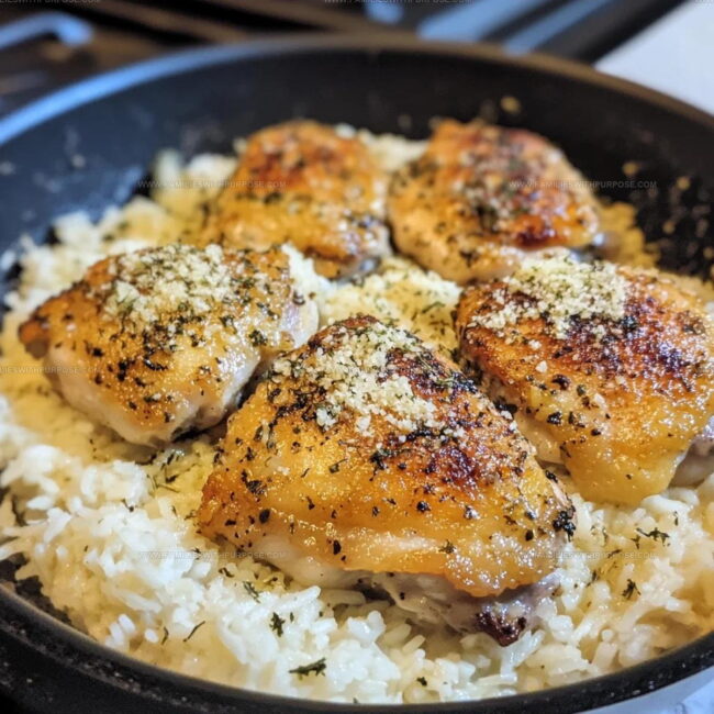 Easy Way to Prepare Crispy Garlic Parmesan Chicken and Rice