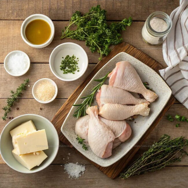 Essential Ingredients For Chicken And Gravy