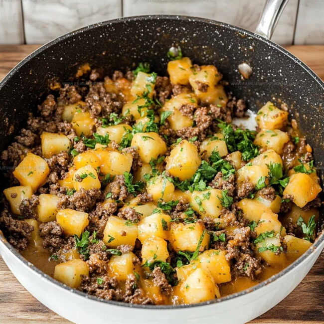 How to Make Beef and Potatoes Skillet