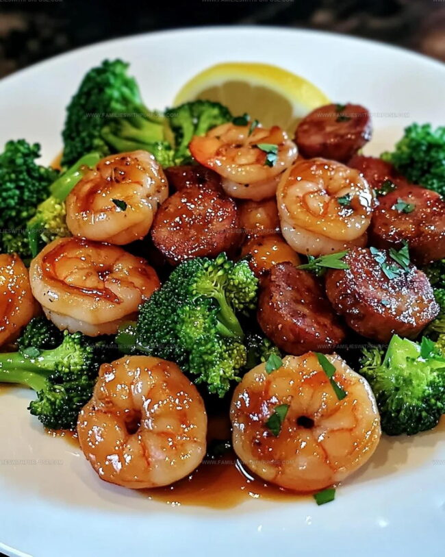 Honey Garlic Shrimp Sausage and Broccoli Cooking Guide