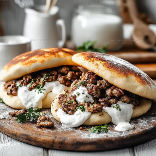 Step-by-Step Guide to Beef and Mushroom Pita Pockets