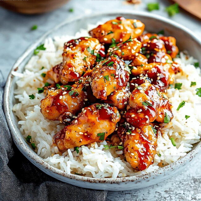 Notes For Best Results With Honey BBQ Chicken Rice