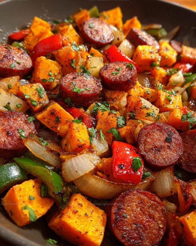 Helpful Cooking Notes for Sweet Potato Cajun Sausage Hash