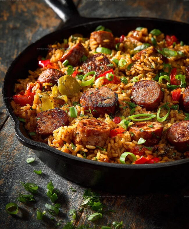 Easy One-Pan Cooking Guide for Cajun Beef Sausage Rice