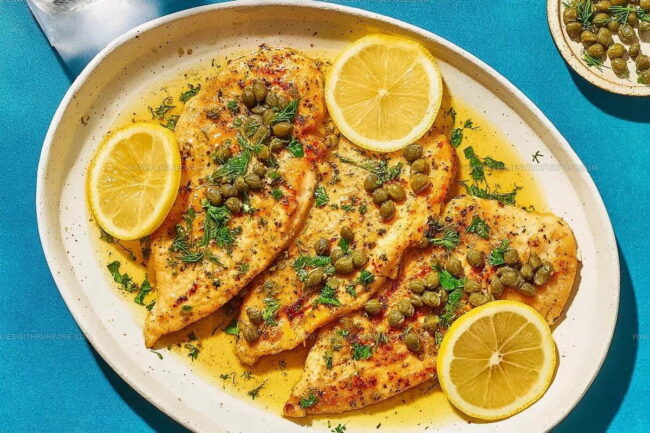 How to Make Mediterranean Style Chicken Piccata