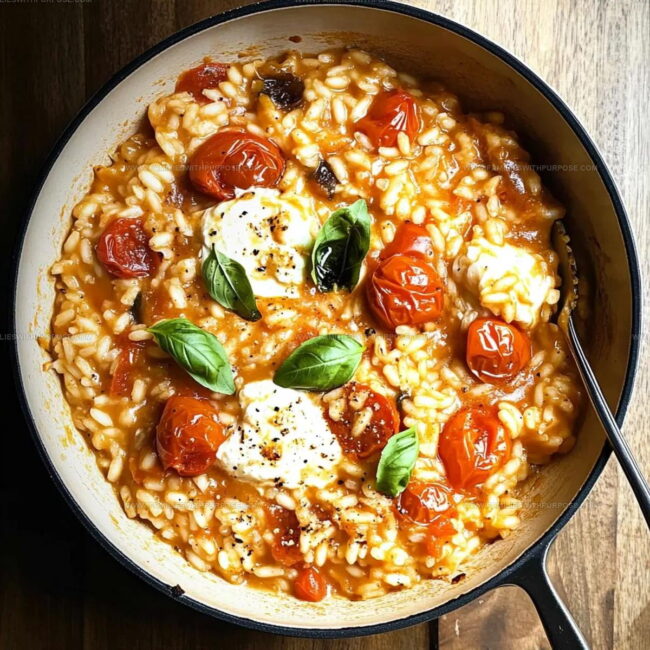 What Makes Tomato Mozzarella Risotto Worth Trying